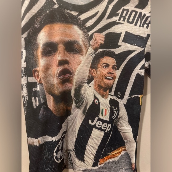 Cristiano Ronaldo 3D Soccer Football Jersey - Picture 4 of 7